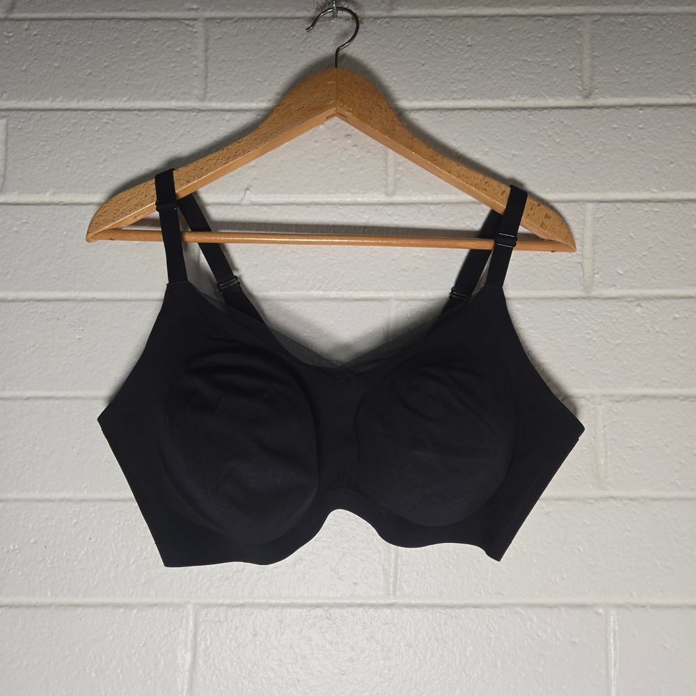 Honeylove Crossover Bra 3X Wireless Support Mesh Intimates Comfort Premium Lift